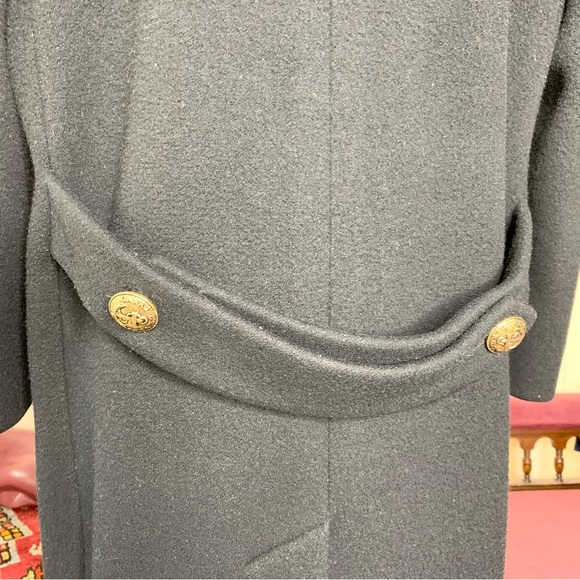 80s Bill Blass Wool Overcoat - Picture 5 of 13